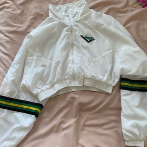 White Pony bomber jacket